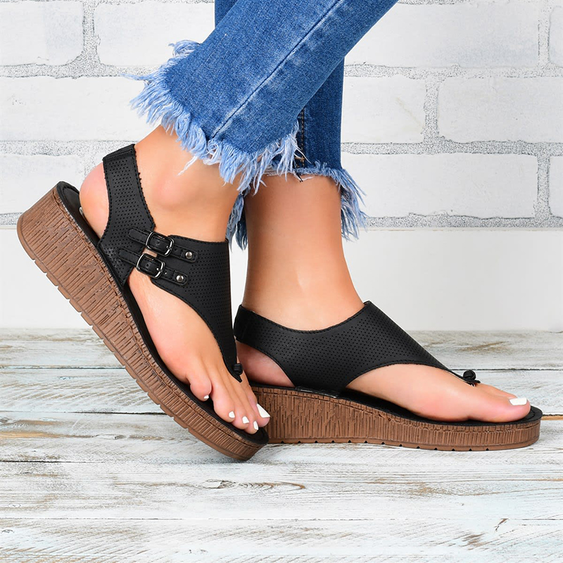 Flip-flops Wedge Sandals For Ladies5