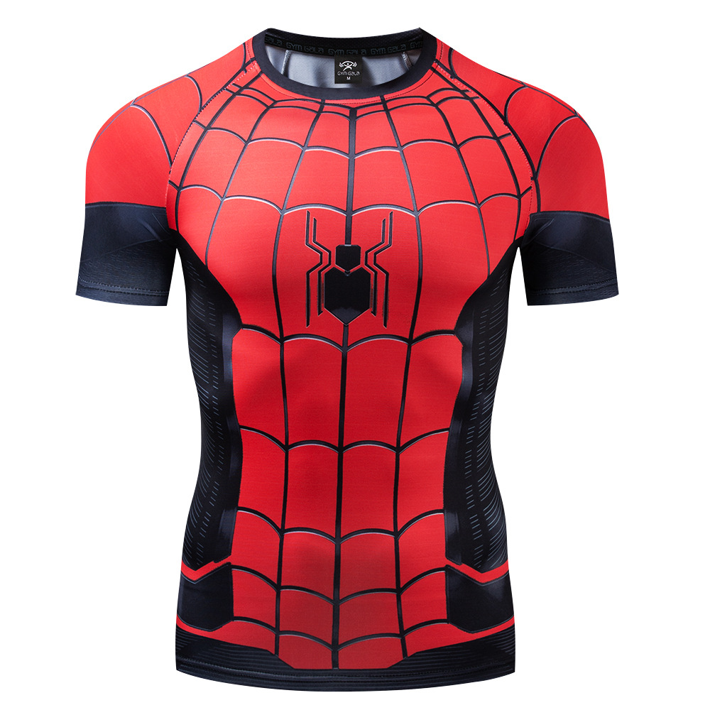 Spider Man Far Form Home 3d Trendy Short Sleeve T Shirt Cinnvy - 