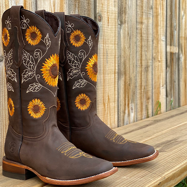 sunflower boots boot barn